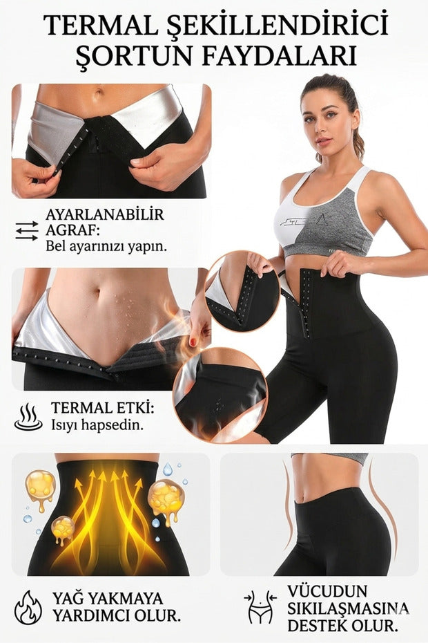 Slimora™ Termal Korse Şort
