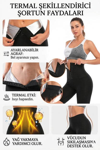 Slimora™ Termal Korse Şort