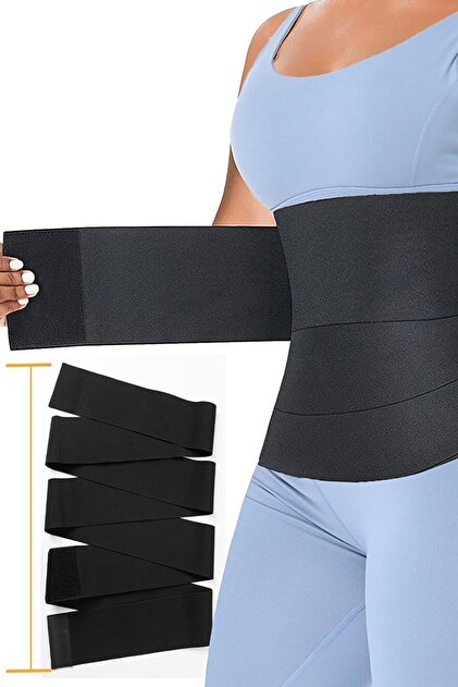 Slimora™ FlexWrap Bel Şekillendirici Bant | Ayarlanabilir Destek ve Toparlayıcı Kemer