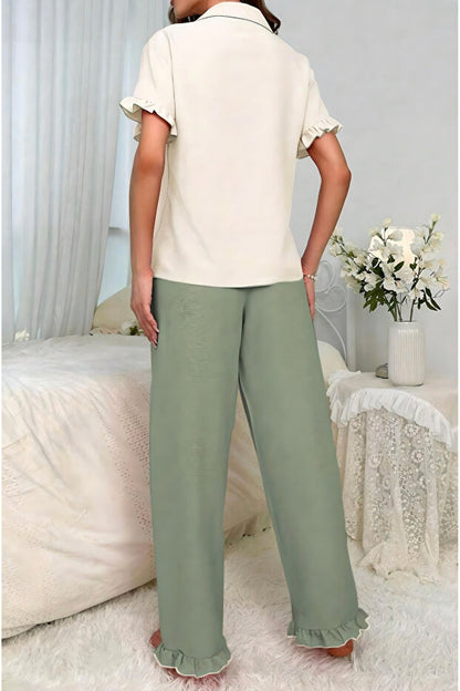 Slimora™ Premium Bürümcük Pijama Takımı | Şık ve Konforlu Ev Giyimi