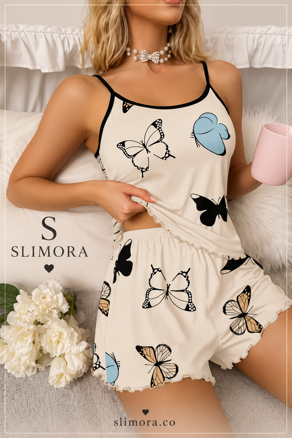 Slimora™ Elegant Trio | 3'lü Premium Pijama Seti