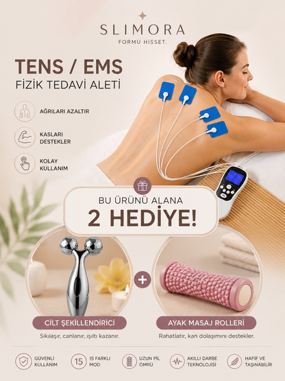 Slimora Pulse™ TENS/EMS Masaj Cihazı